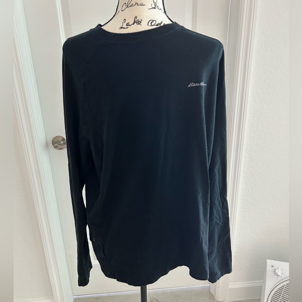 Eddie Bauer Black Long Sleeve Tee